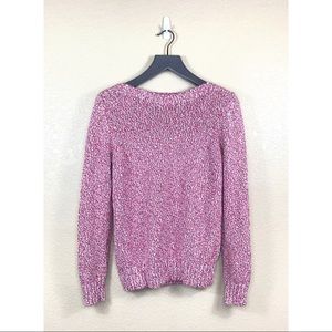 Tommy Bahama Marled Knit Boatneck Pullover Sweater Size Medium